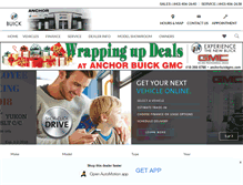 Tablet Screenshot of anchorbuickgmc.com